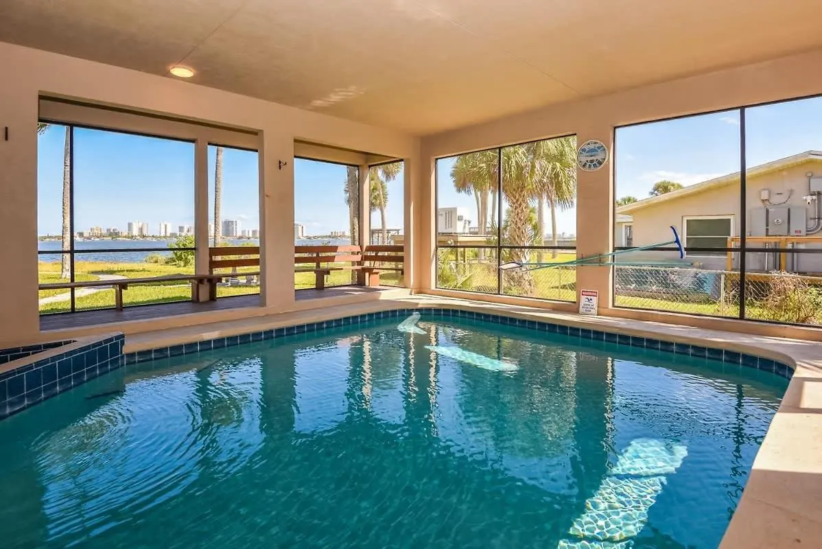 One Of A Kind Two Story Gated Halifax Riverfront South Daytona Holiday home